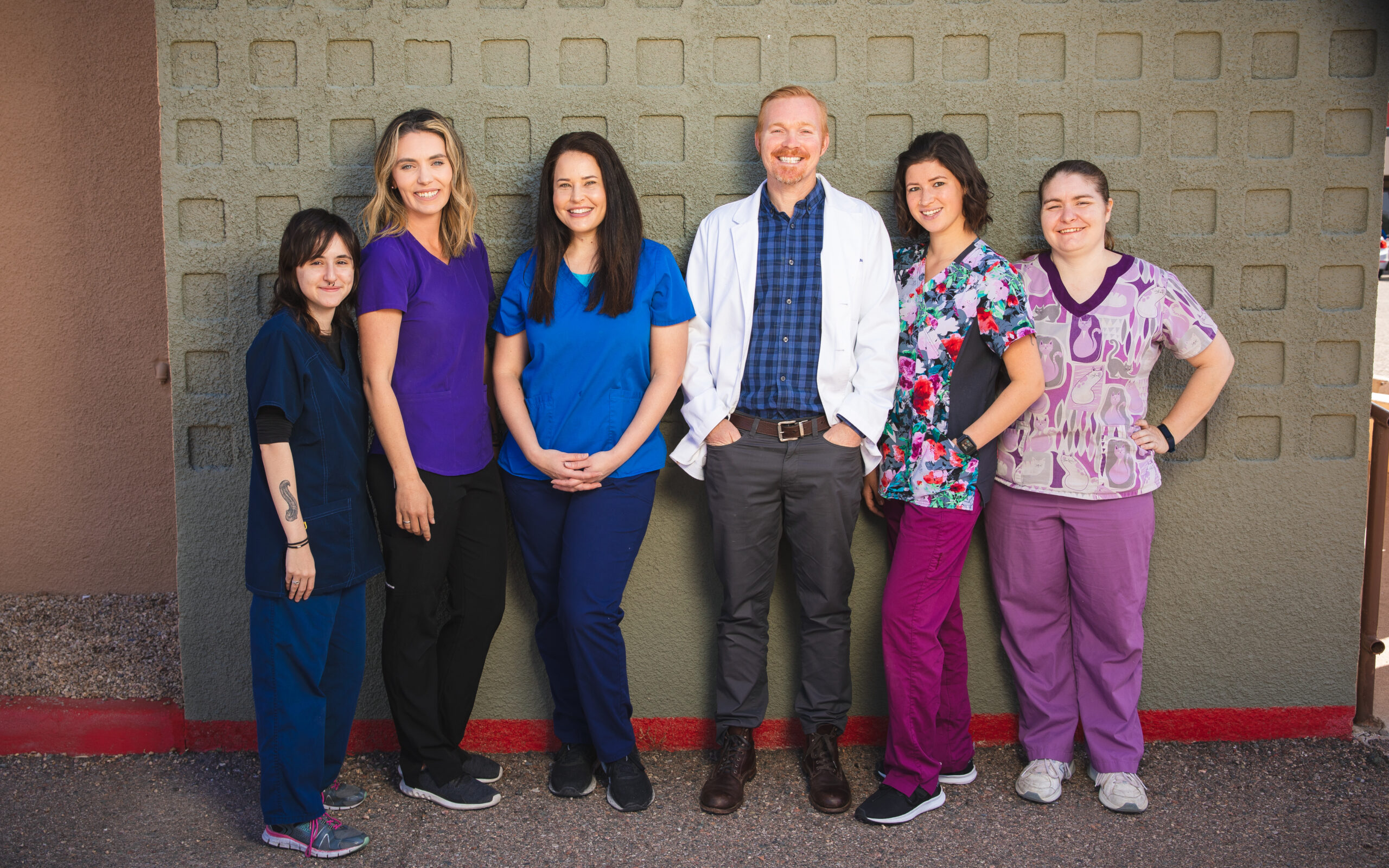 Desert Forest Animal Hospital veterinary team in Cave Creek, Arizona